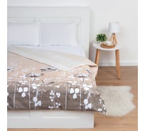 Пододеяльник Этель "Кремовое утро" 175х215 ± 3 см, бязь, 125 гр/м2, 100% хлопок 5279345