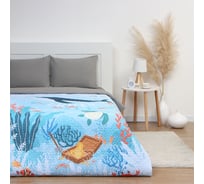 Покрывало Этель 1,5 сп "Under the sea" 145х210±5 см, микрофибра 10269272