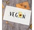 Полотенце Этель "Vegan" 40x73 см, 100% хлопок, саржа 190 гр/м2 5482307 1