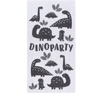 Полотенце махровое Этель "Dinoparty" 70x130 см, 100% хлопок, 420 гр/м2 4554990