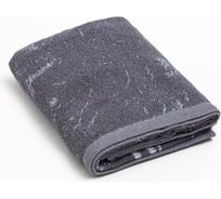 Полотенце махровое Этель "Роман" серый, 50x90см, 100% хлопок, 420 гр/м2 7166944