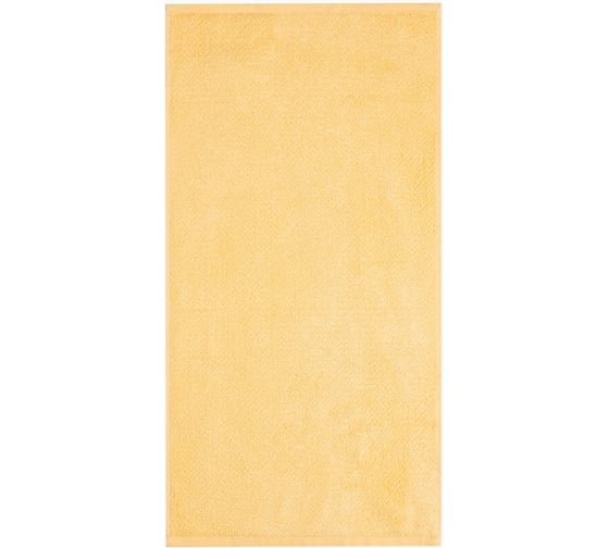 Полотенце махровое Этель цвет банановый крем, 30x60 см, 350 г/м2, 70% хлопок, 30% бамбук 9379104 1