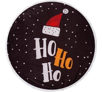 Полотенце пляжное Этель "Но-но-но" d 150 см, 100% п/э 5105968