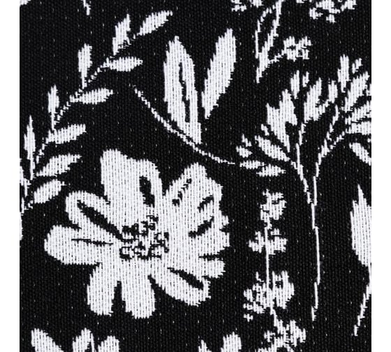 Салфетка Этель "Flowers black" 30x45 см, вид 1, 100% пэ, 370 г/м2 6705301