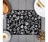 Салфетка Этель "Flowers black" 30x45 см, вид 1, 100% пэ, 370 г/м2 6705301 5