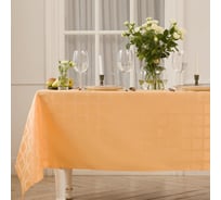 Скатерть Этель "Geometry" 150х180 +/-3 см, цвет бежевый, плотность 192 г/м2, хлопок с ВГМО 6974093