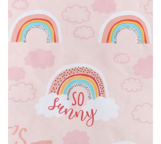 Штора Этель Pink Rainbow, 145х260 см, 100% хлопок 4797426