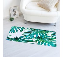 Ковер Этель "Тропики" 45*120 см, велюр, поролон 400г/м2 3922869
