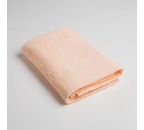 Полотенце махровое Экономь и Я 50x90 см, цв. персиковый, 100% хлопок, 320 гр/м2 6957323