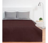 Покрывало Экономь и Я 1,5сп 150*210±5см, цв. коричневый, микрофайбер,210 г/м2,100% п/э 7581328