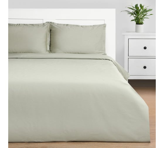 КПБ Этель дуэт Olive tree 143x215-2шт, 215x240, 50x70+3-2 шт, мако-сатин, 114г/м2 9515309