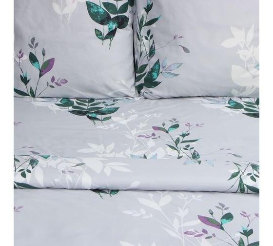 КПБ Экономь и Я евро Spring 200x215см,200x215см,70x70см-2 шт, полисатин, 80 г/м² 10132886