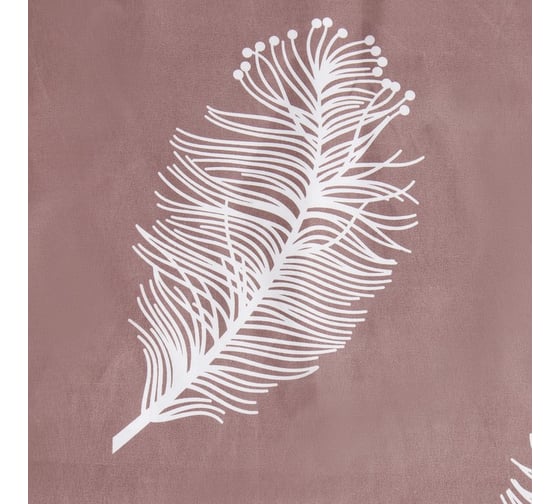 КПБ Экономь и Я евро Feathers 200x215см,200x215см,70x70см-2 шт, полисатин, 80 г/м² 9845646