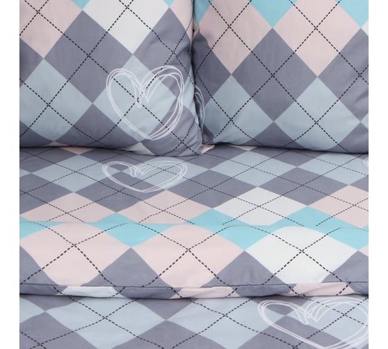 КПБ Экономь и Я 2 сп Geometry 175x215см,180x215см,70x70см-2 шт, полисатин, 80 г/м² 10132863