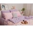 КПБ Этель евро Violet love 200x217 см, 220x240 см, 70x70 см - 2 шт, бязь 125 г/м2 4710603 14