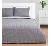 КПБ Этель дуэт Gray cage 150x215см-2 шт, 225x240см, 50x70±3 см-2 шт, новосатин 10326488