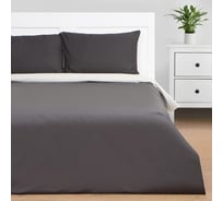 КПБ Этель 2 сп Stripes: grey, 175x215см, 200x214см, 50x70см-2 шт, перкаль,114 г/м2 9888828