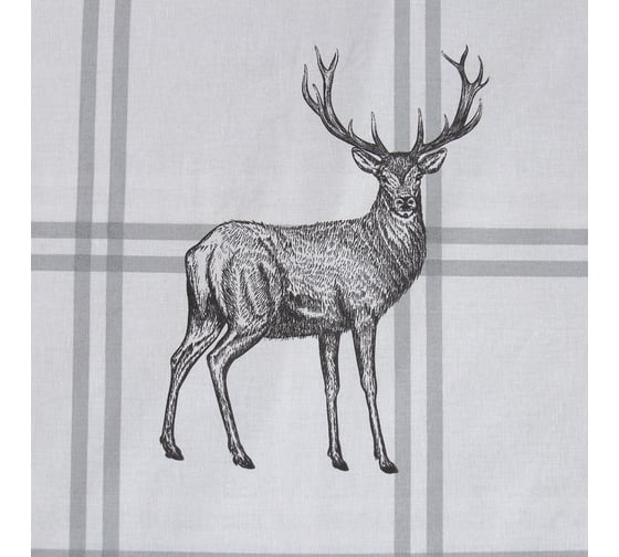 КПБ Этель 2 сп Silver mood 175x215 см, 200x220 см,70x70 см -2 шт, поплин 9823933