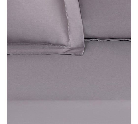 КПБ Этель дуэт Grey sky 143x215-2шт, 215x240, 50x70+3-2 шт, мако-сатин, 114г/м2 9144565