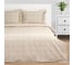 КПБ Этель дуэт Cage: beige, 143x215-2шт, 215x240, 50x70+3-2 шт, мако-сатин, 114г/м2 10060124 1