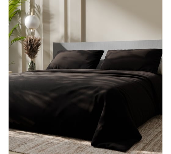КПБ Этель 2 сп Midnight 175x215, 200x220, 50x70+3-2 шт, бязь, 125г/м2 7581276