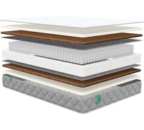 Матрас Sleeptek MAX Foam Cocos Double S500 200x195 см MSMFCDS500-200-195