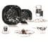 Столовый набор LUMINARC CARINA MARBLE BLACK 44 предмета V2709 1