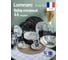 Столовый набор LUMINARC CARINA MARBLE BLACK 44 предмета V2709 2