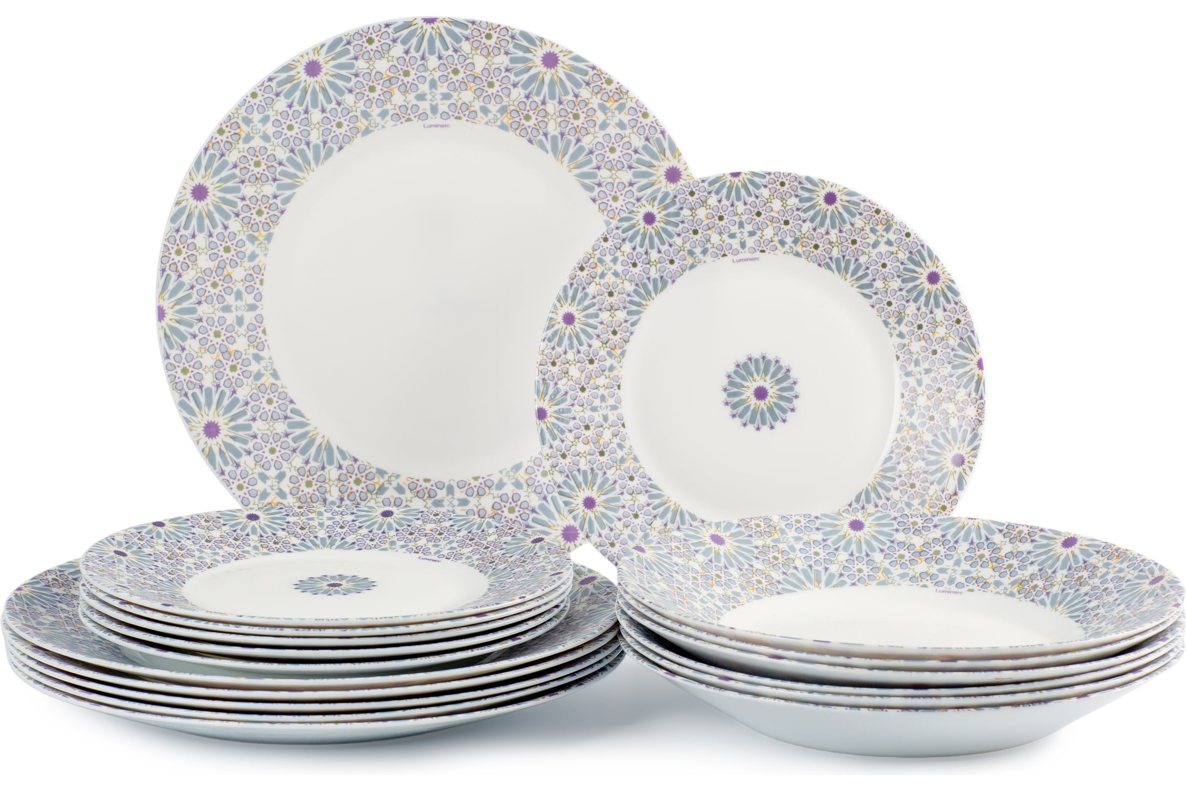 Столовый набор LUMINARC ESSENCE DAISY CRUX 18 предметов V6071