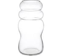 Ваза Bergenson Bjorn Swell, 27 см, прозрачная BB0000834