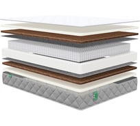 Матрас Sleeptek MAX Foam Cocos Double S1000 180x200 см MSMFCDS1000-180-200