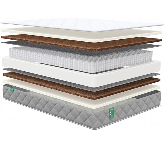 Матрас Sleeptek MAX Foam Cocos Double S1000 180x200 см MSMFCDS1000-180-200 1