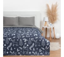 Покрывало LoveLife евро "Лес" 200х210±5см, микрофайбер, 100% полиэстер 7840939
