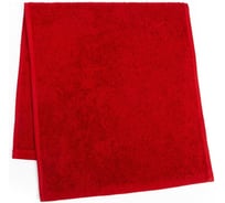 Полотенце в корзинке Экономь и Я "Дед Мороз" 30х60 см, цвет бордовый, 100%хл, 320 г/м2 7111705