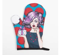 Варежка Этель Love Life "Роковая" 26х16 см, 100% полиэстер 7010420