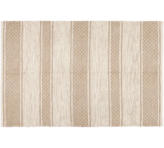 Ковер Этель "Stripes" 120х180см, 50%хлопок/ 50% джут, 1550 гр/м2 10208269 1