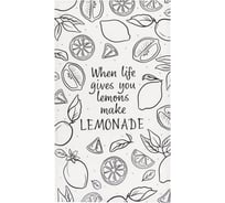 Полотенце Этель "Lemonade" 40x73 см, 100% хлопок, саржа 190 г/м2 7560465