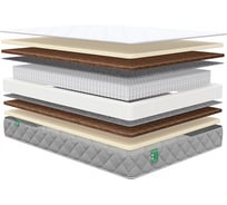 Матрас Sleeptek MAX Latex Cocos Double S1000 180x195 см MSMLCDS1000-180-195