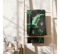 Полотенце махровое Этель Cool crocodile, 70x130 см, 100% хлопок, 420 г/м2 9867012