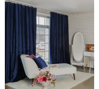 Штора портьерная Этель "Ренессанс Голубой океан" 145х270 см, 100% полиэстер 10418424