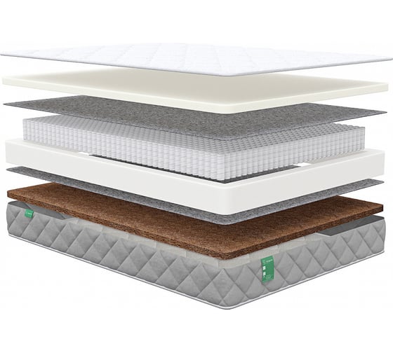 Матрас Sleeptek MAX Foam Cocos S1000 200x190 см MSMFCS1000-200-190 1