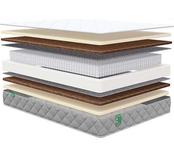 Матрас Sleeptek MAX Latex Cocos Double S1000 140x190 MSMLCDS1000-140-190