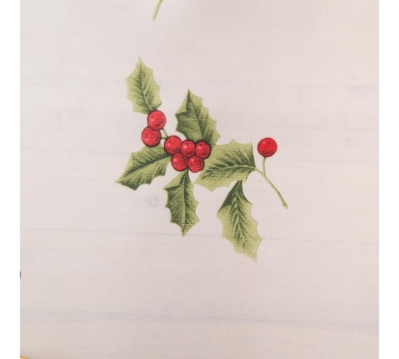 Скатерть Доляна "Новогоднее настроение" 145*300 см, 100% полиэстер 4443183 1