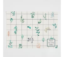 Салфетка на стол Доляна "Enjoy the little things" ПВХ 40*29см 7072141