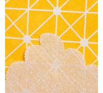 Скатерть Доляна "Паутина" 145x200±3см,100%полиэстер, рогожка 130 гр/м 5985632