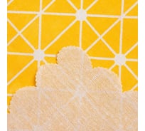 Скатерть Доляна "Паутина" 145x145±3см,100%полиэстер, рогожка 130 гр/м 5985631