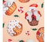 Кухонный набор Доляна 3 предмета "Christmas" прихватка 17x17см, варежка 26x16см, фартук 60x80 см, 100% полиэстер 6924530 3
