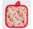 Кухонный набор Доляна 3 предмета "Christmas" прихватка 17x17см, варежка 26x16см, фартук 60x80 см, 100% полиэстер 6924530 7