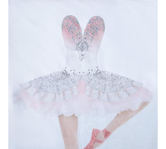 Комплект постельного белья Этель 1,5 сп Ballerina 143x215 см, 150x214 см, 50x70 см -1 шт, 100% хлопок, бязь 4935512