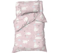 Комплект постельного белья Этель 1,5 сп Sweet cats 143x215 см, 150x214 см, 50x70 см -1 шт, 100% хлопок, бязь 6627566